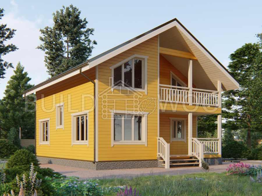 Проект каркасного дома