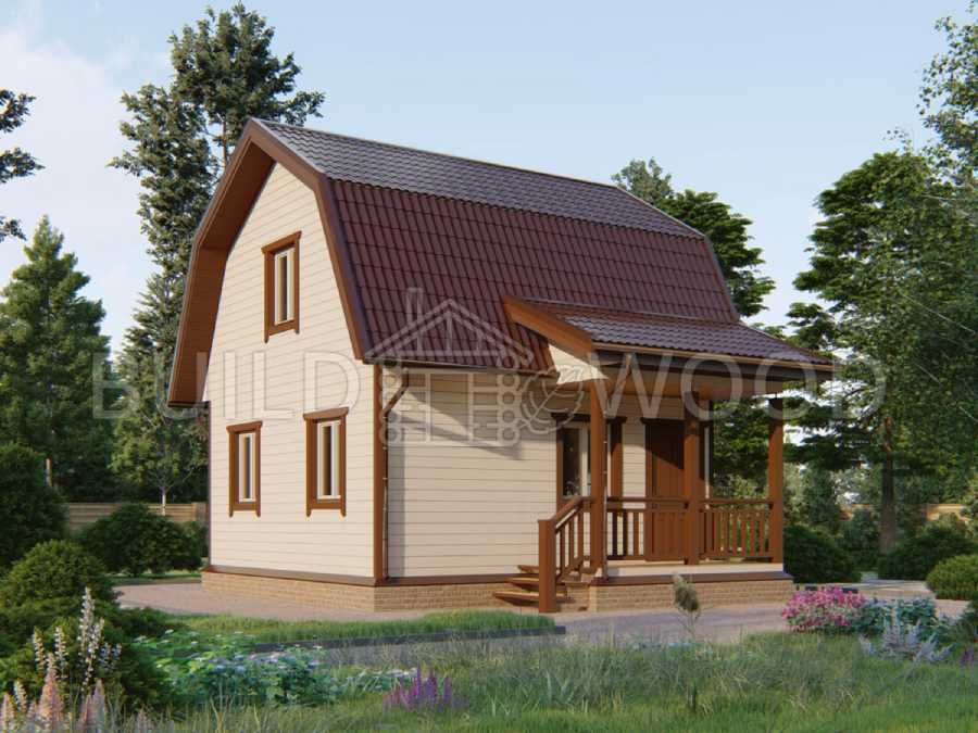 Проект каркасного дома